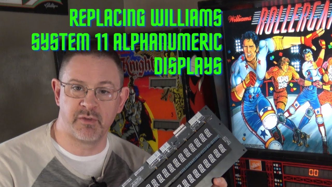 Williams System 11 Alphanumeric Display Replacement
