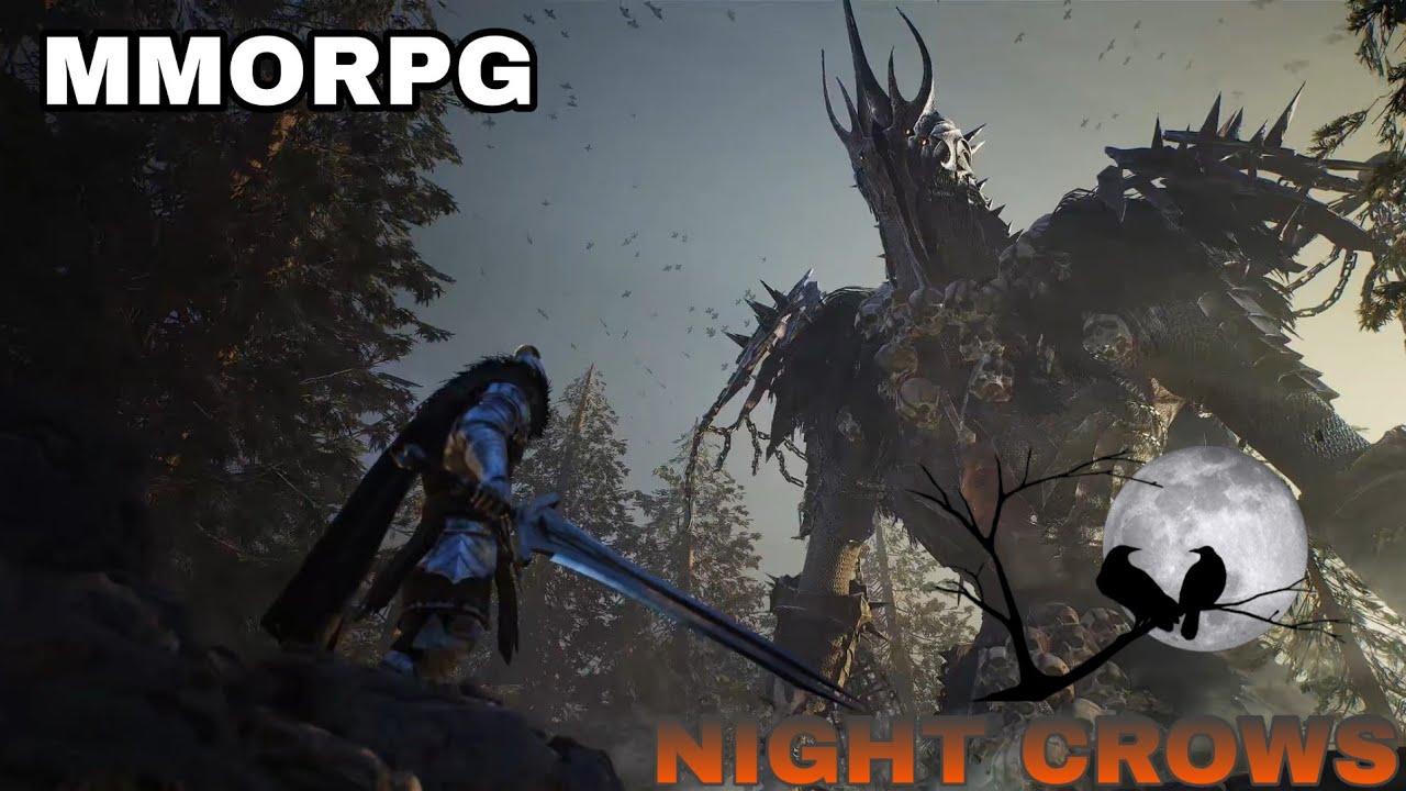 Night Crows Best MMORPG  Coming soon on WEMIX ( Wemade ) Game