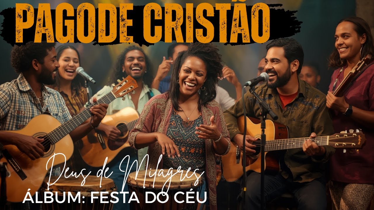 🎵 PAGODE GOSPEL MÚSICA: Deus de Milagres — Um Pagode Cristão Cheio de Alegria, Swing e Adoração! 🙌