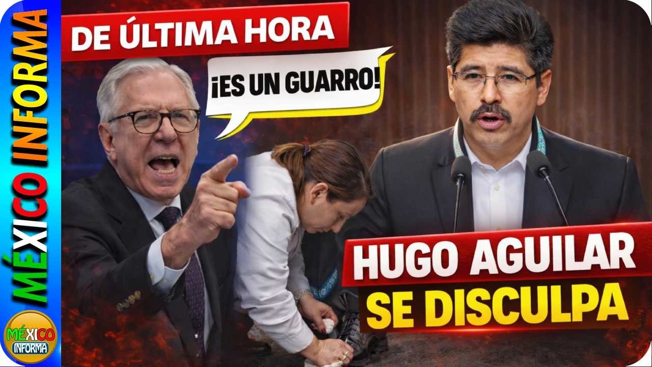 MINISTRO HUGO AGUILAR SE DISCULPA: 