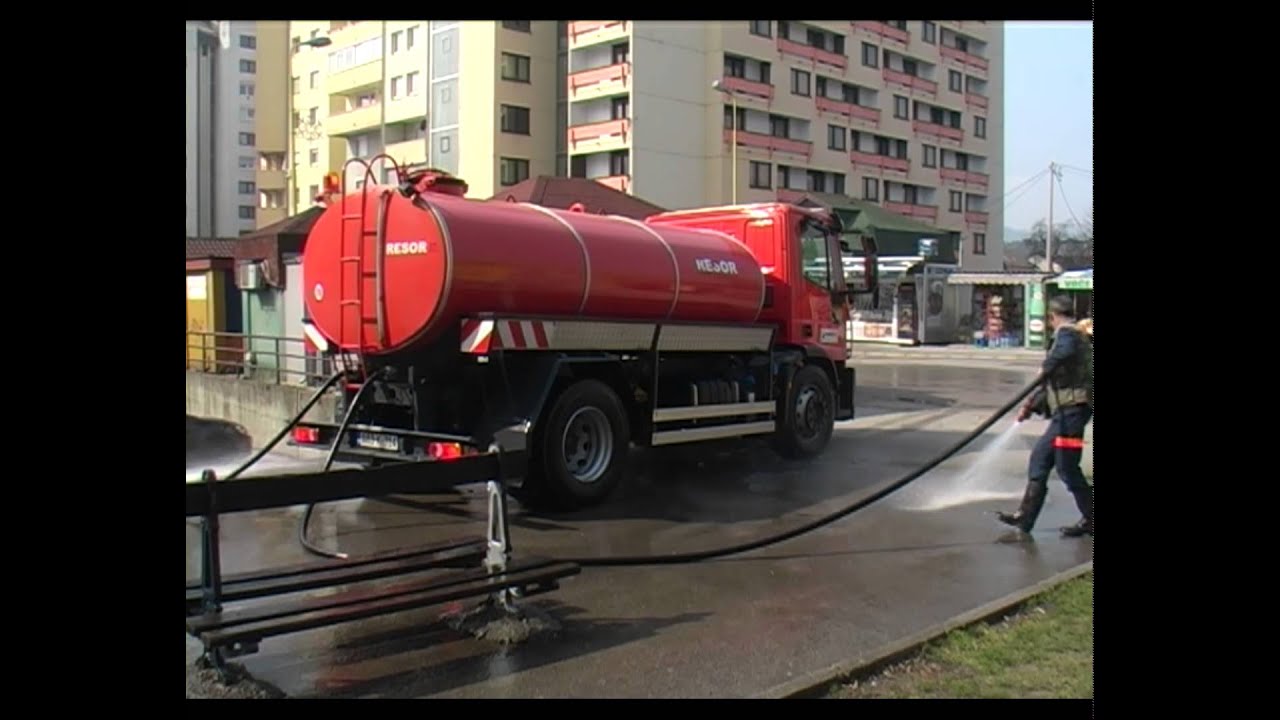 Čišćenje i pranje ulica Tuzle - 23.03.2015.