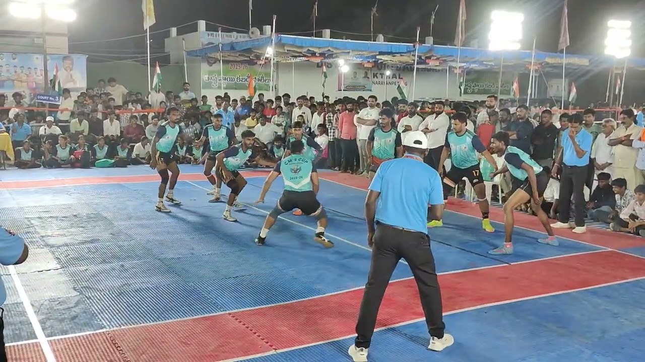 Ranga reddy vs gadwal 1stsemi-final at cm cup #karimnagarkabaddi #kabaddi #rangareddy #gadwal #viral