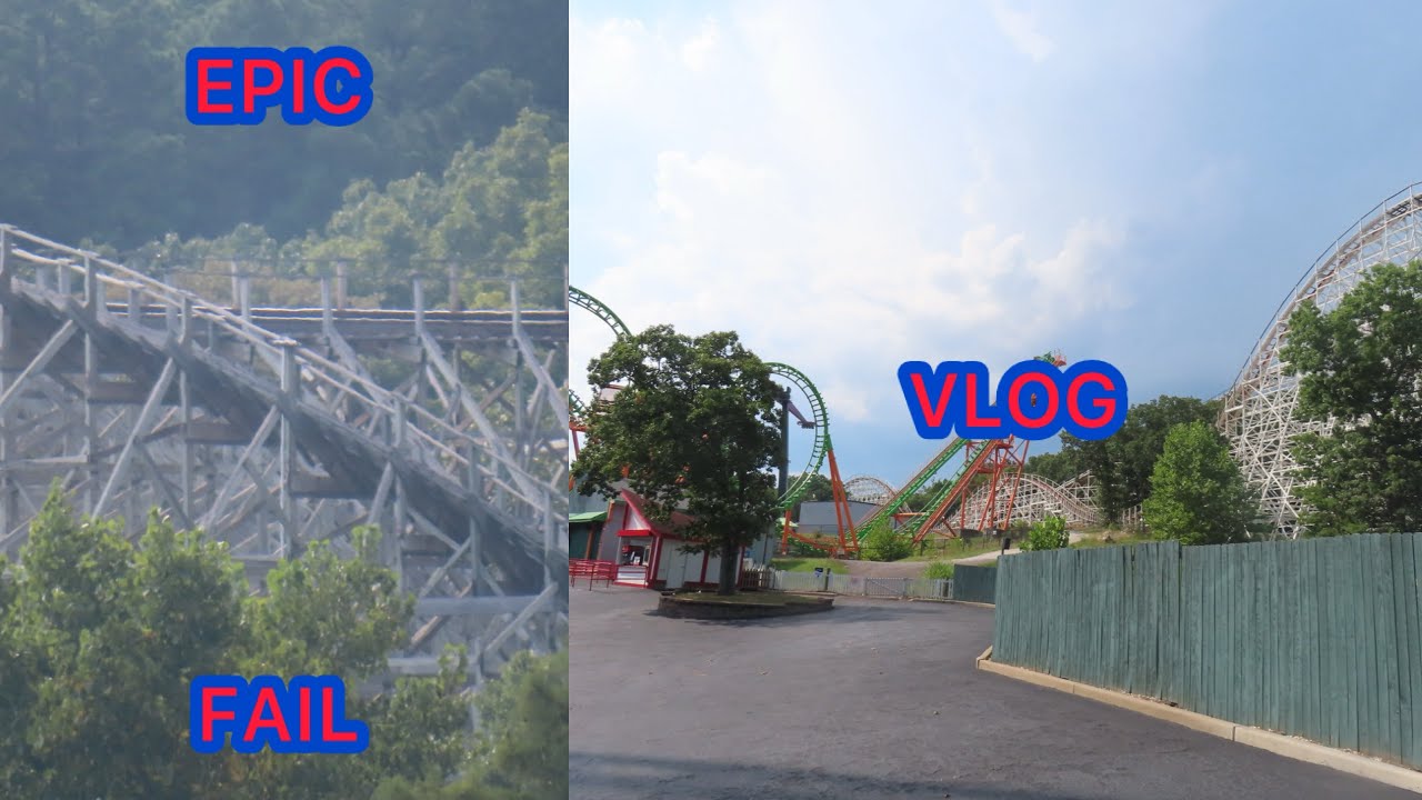 Celebrating National Roller Coaster a Day Late - GONE WRONG? Six Flags St. Louis 8-17-2025 Vlog