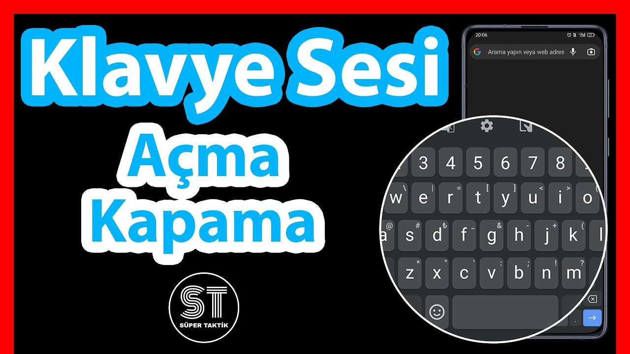 Klavye Sesi Kapatma - Telefon Klavye Sesi Nasıl A&ccedil;ılıp Kapatılır?