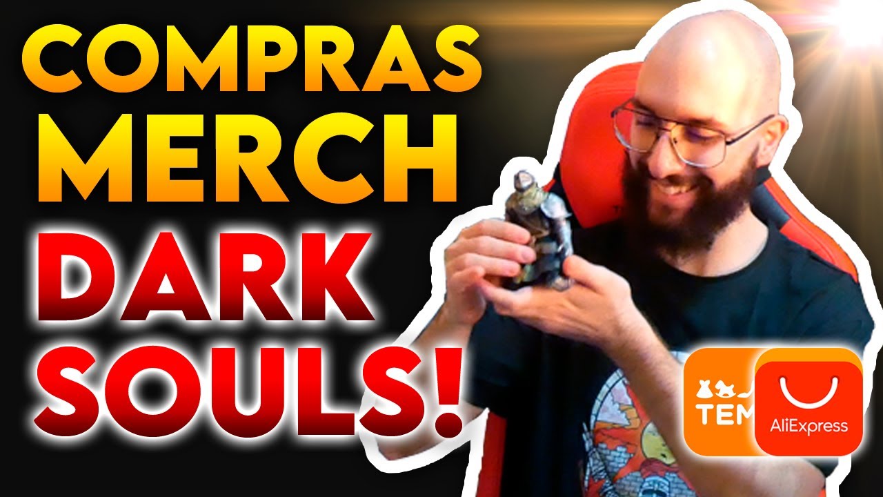 🔥 Aumentei a Coleção Dark Souls! Compras Temu & AliExpress ⚔️