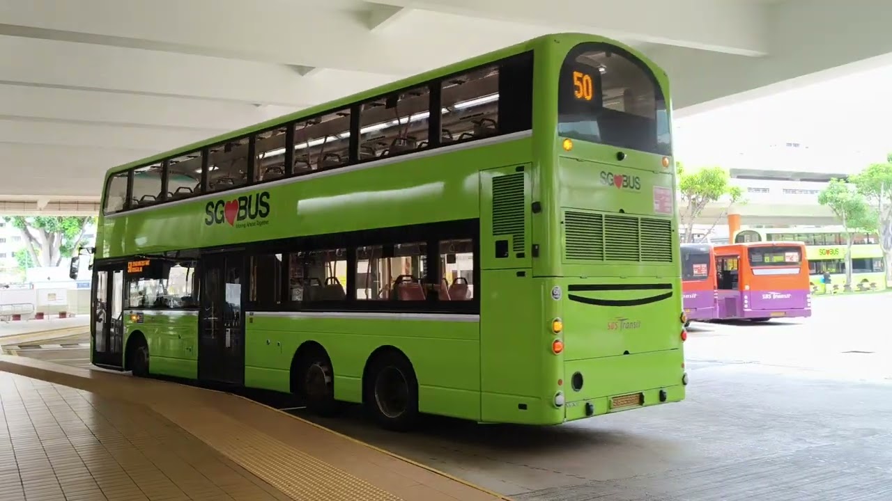 Buses at bishan bus interchange