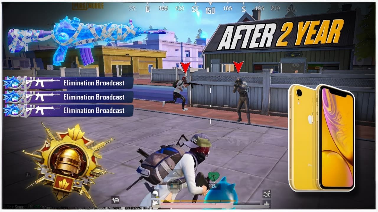 iPhone XR Pubg 😍 After 2 Year / iPhone XR Pubg Test 2025 🔥/ Livik Gameplay