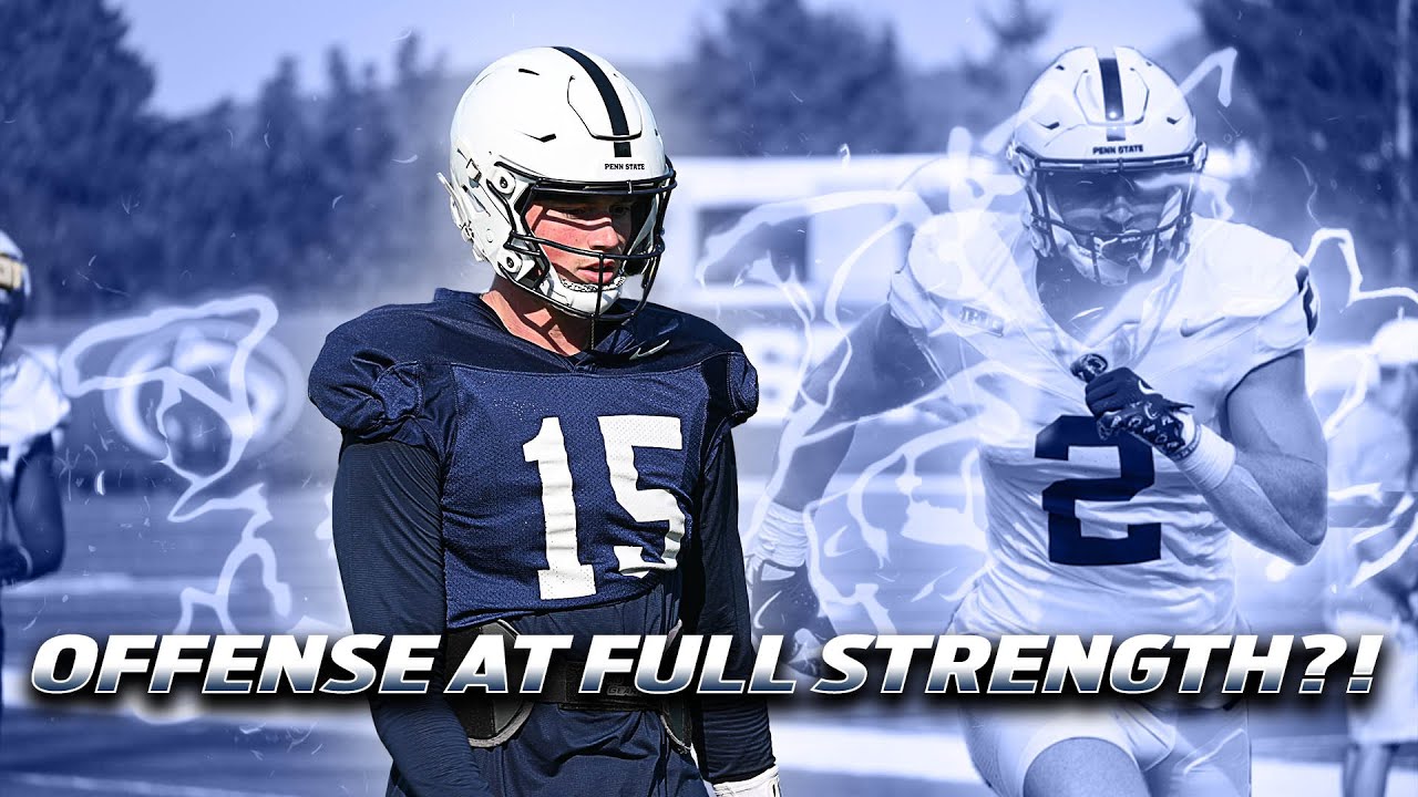 Penn State Practice Update and Highlights Before Home Opener