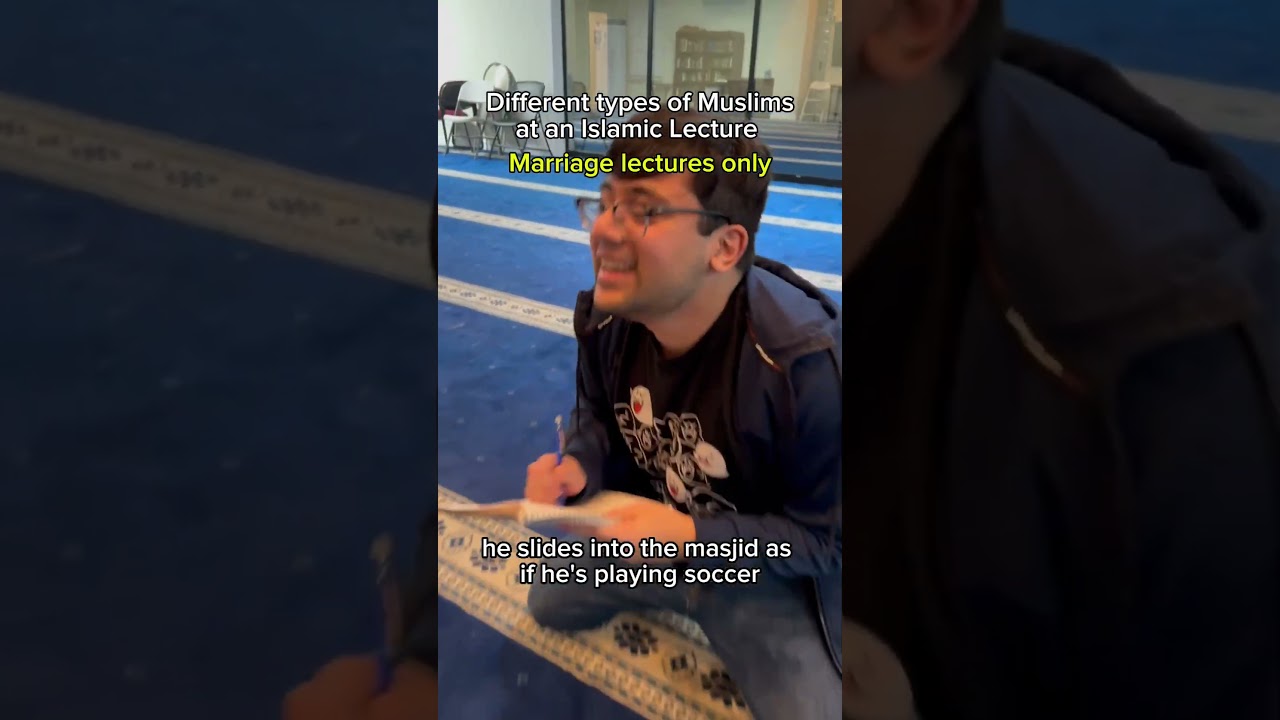 What type of person are you at an Islamic lecture #shorts