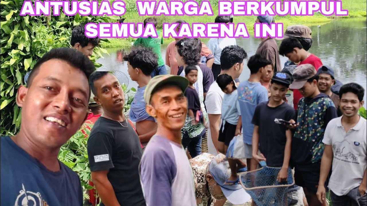 SATU KAMPUNG BERKUMPUL SEMUA⁉️SEMUA LARENA INI