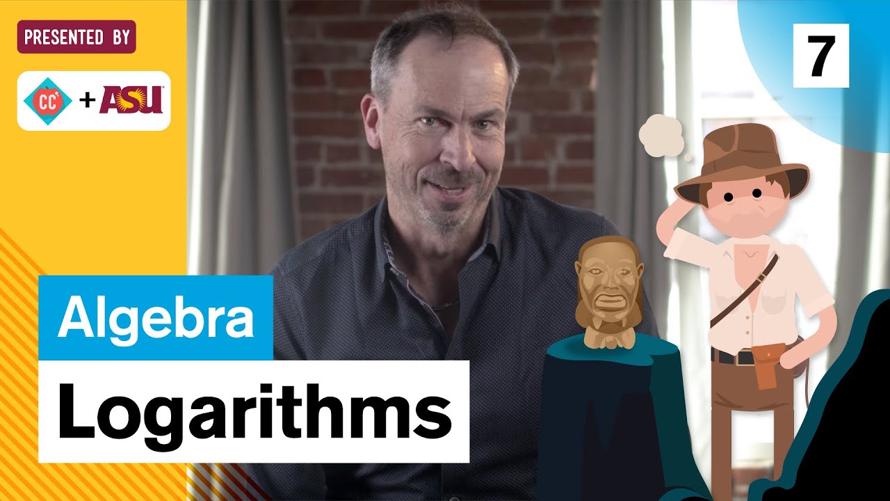 Logarithms and Exponents: Study Hall Algebra #7: ASU + Crash Course