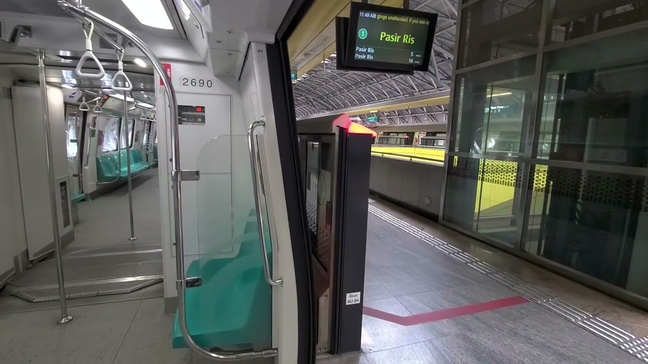 [ATPM, Loud motor] SMRT C151B 689/690 EW33 Tuas Link to EW29 Joo Koon