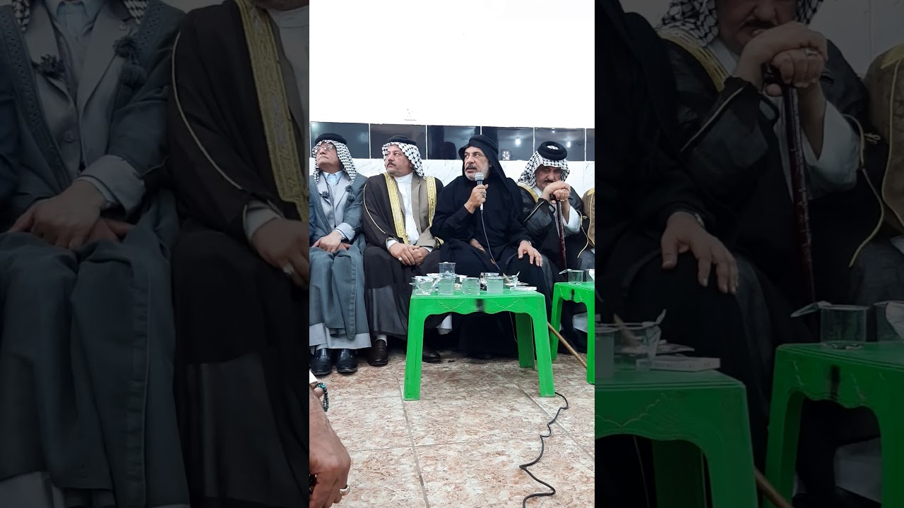 حضور السيد الشيخ حسين منشد البخاتي فصل عشائري