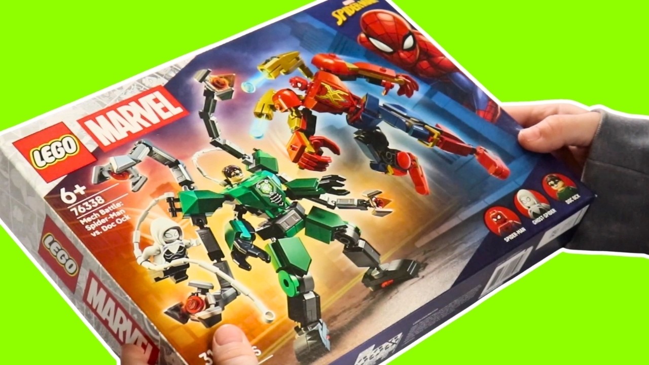 LEGO Marvel Mech Battle: Spider-Man vs. Doc Ock | LEGO Speed Build