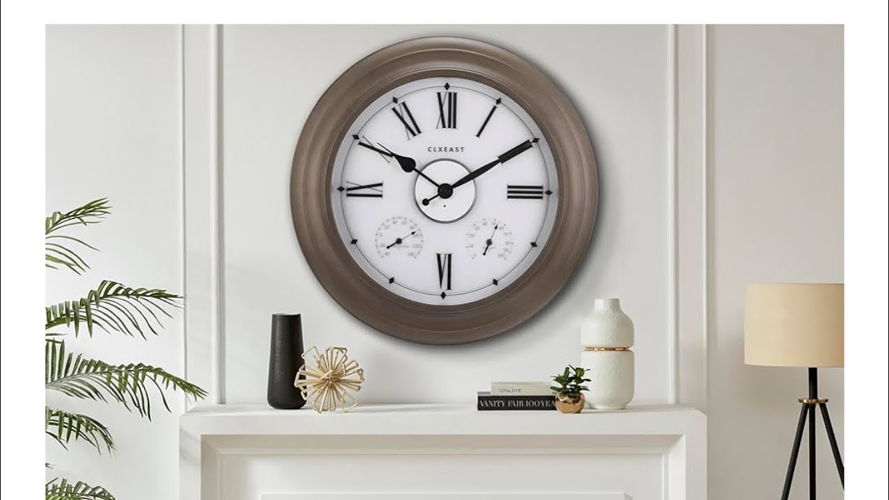 Best Large Wall Clock Review. CLXEAST Clocks. The Clock of All Clocks!