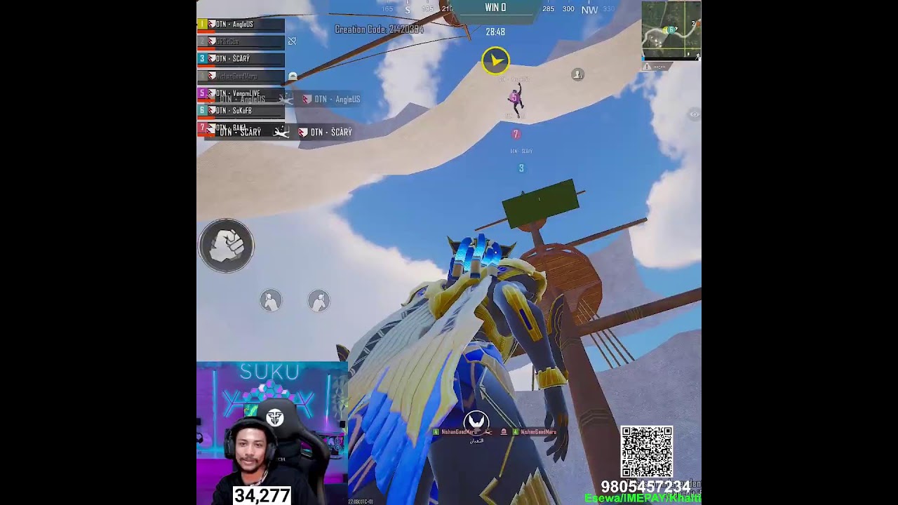 🔴 NEW Skyhigh Spectacle Mode LIVE 😱 Flying Carpet Gameplay | PUBG MOBILE | #shorts #pubgmobile #suku