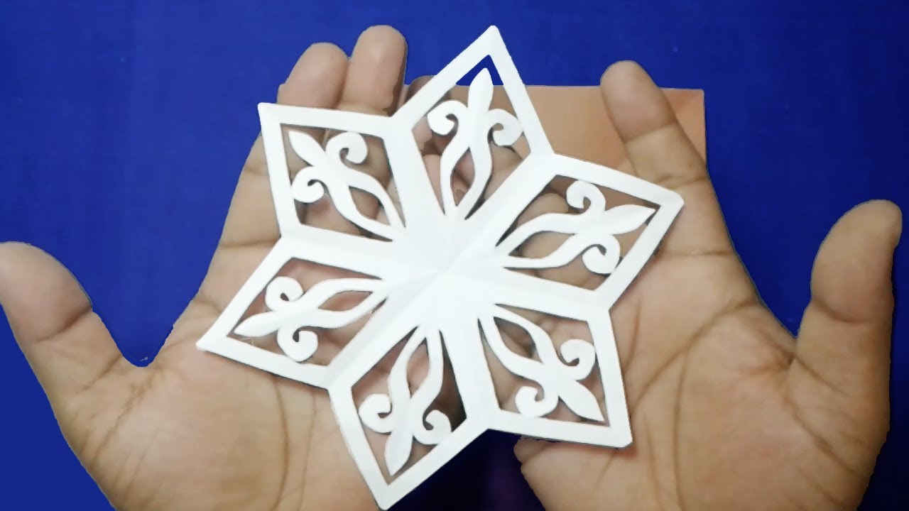 EASY Paper Design for Decoration-How to make paper cutting Design-paper craft