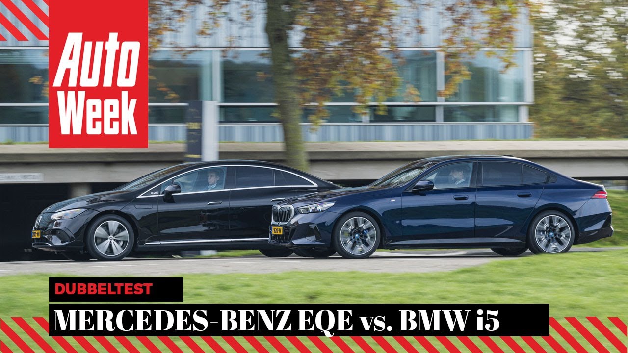 BMW i5 vs. Mercedes-Benz EQE - AutoWeek Dubbeltest