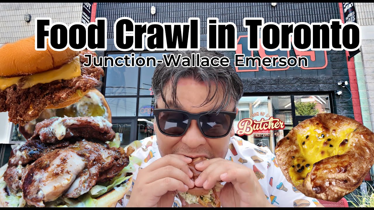 Toronto Food Crawl in the Junction - Wallace Emerson Neighborhood