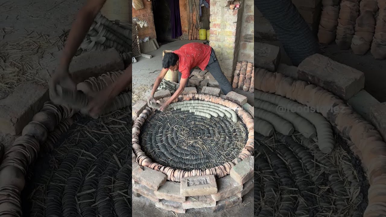 How to Make Clay Tea Cups on The Pottery Wheel | Tea Cups Making with Clay in Indian Village