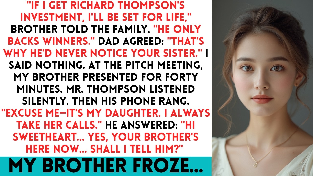Brother's Startup Needed The Billionaire Investor's Approval I'm His Daughter And He Calls Me Daily.