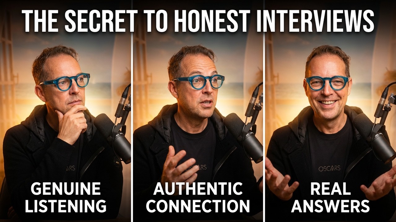 Why This Podcast Host Gets Real Answers From Everyone