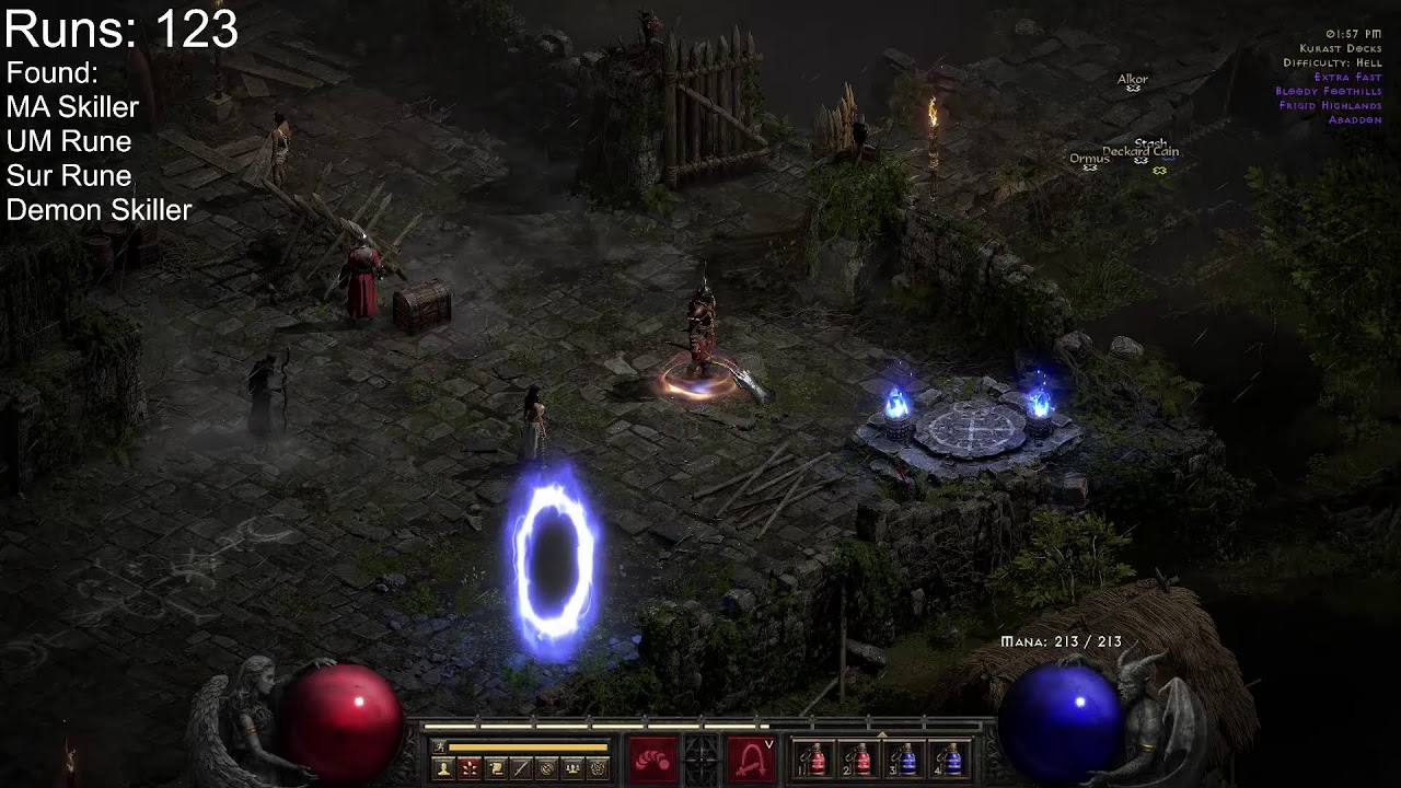 D2R WW in Trav For High Runes