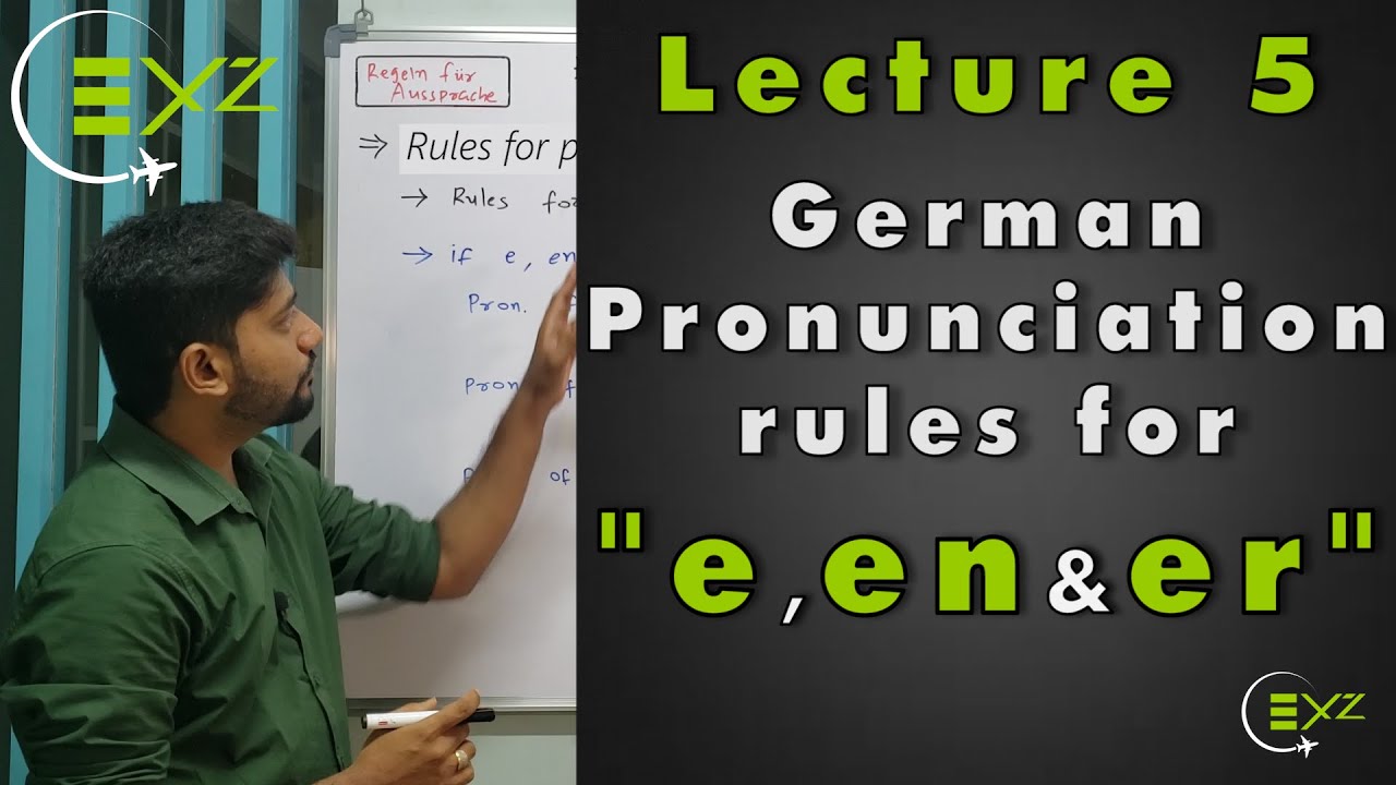 How to pronounce e, en, er in German | Top German pronunciation Hacks