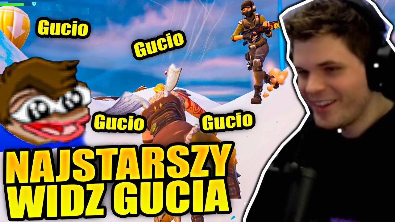 NAJSTARSZY WIDZ GUCIA | FORTNITE Z WIDZAMI |