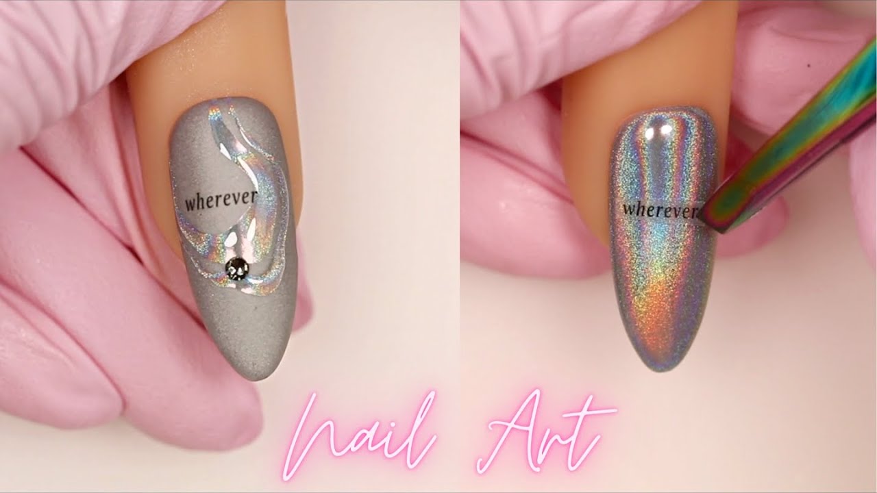 Uñas con efecto  💅🏼✨ Nail Art