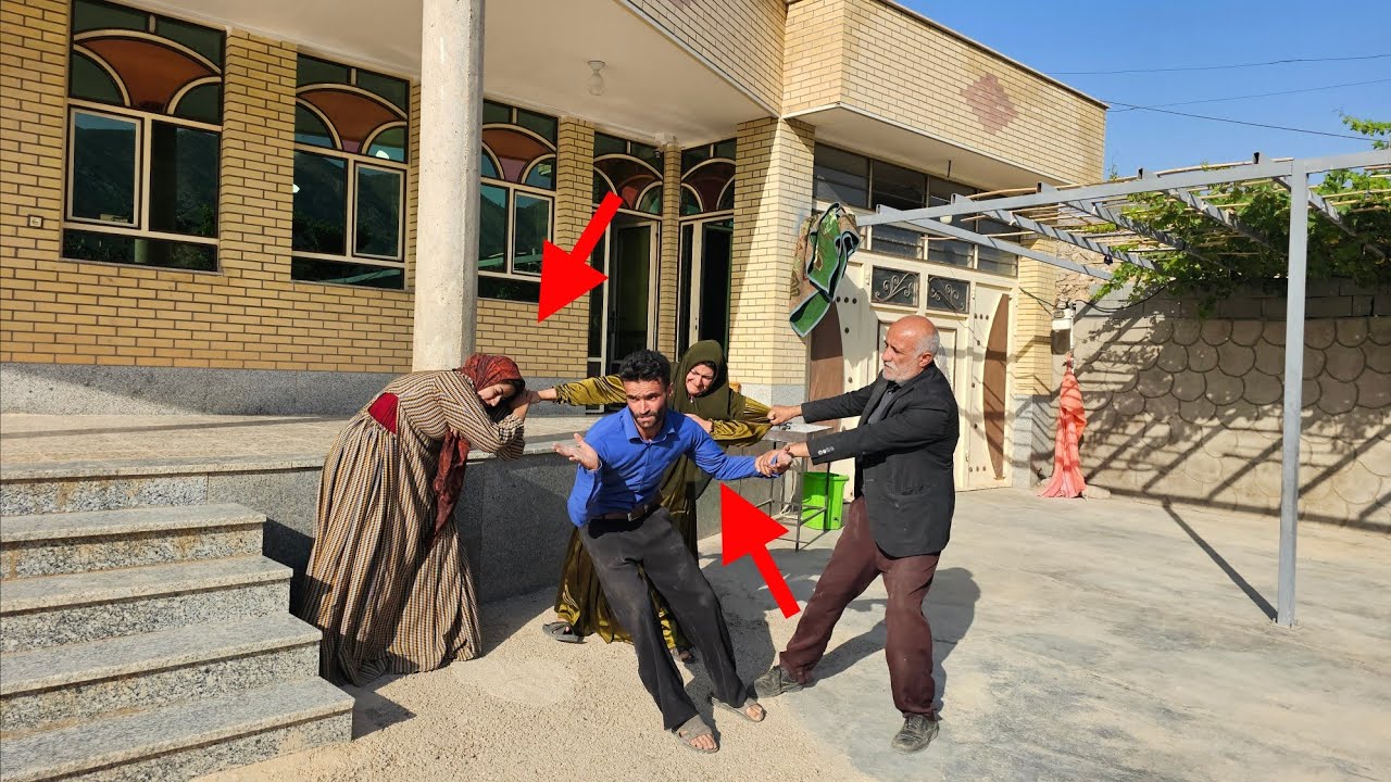 Sarmast's extreme anger; Sajjad and his second wife were kicked out of the house! 😡🏠