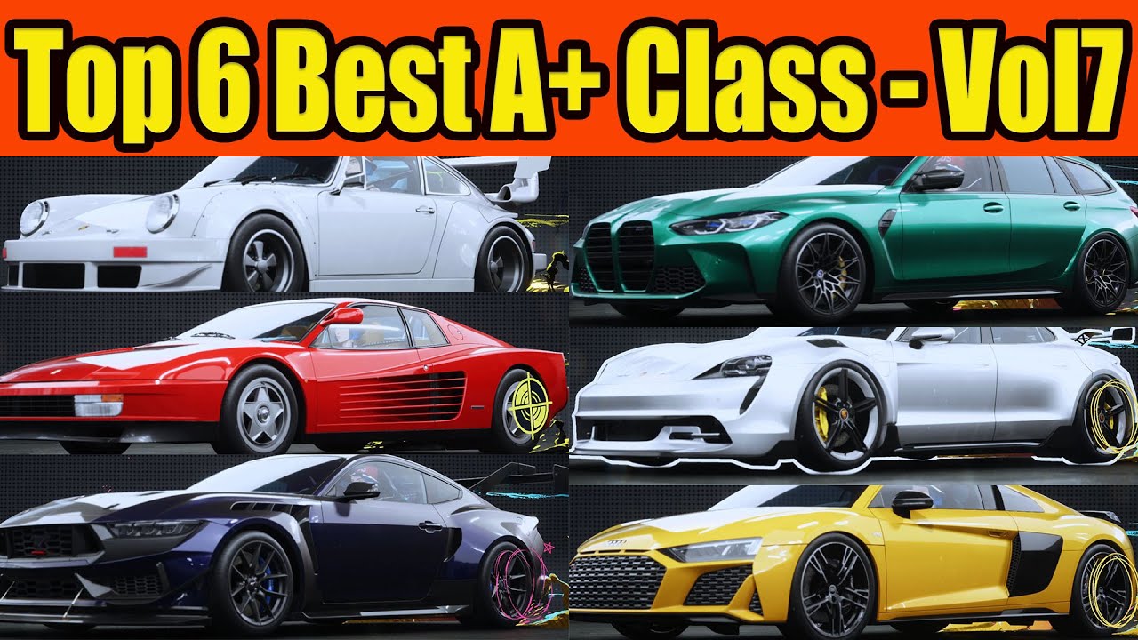 Top 6 Best A+ Class Car in NFS Unbound Vol 7