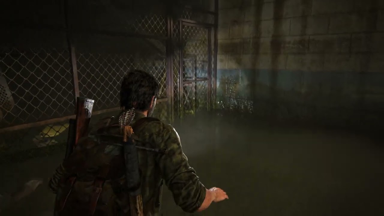 The Last of Us Part 1 - Pittsburg The Hotel Grand Basement: Reach Generator: Swim Around Gate PS5