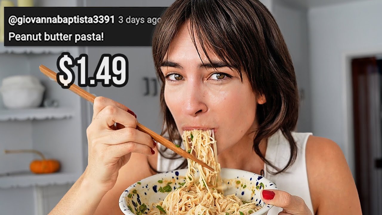 I Tried YOUR Cheapest Vegan Meals… This Was A Risk
