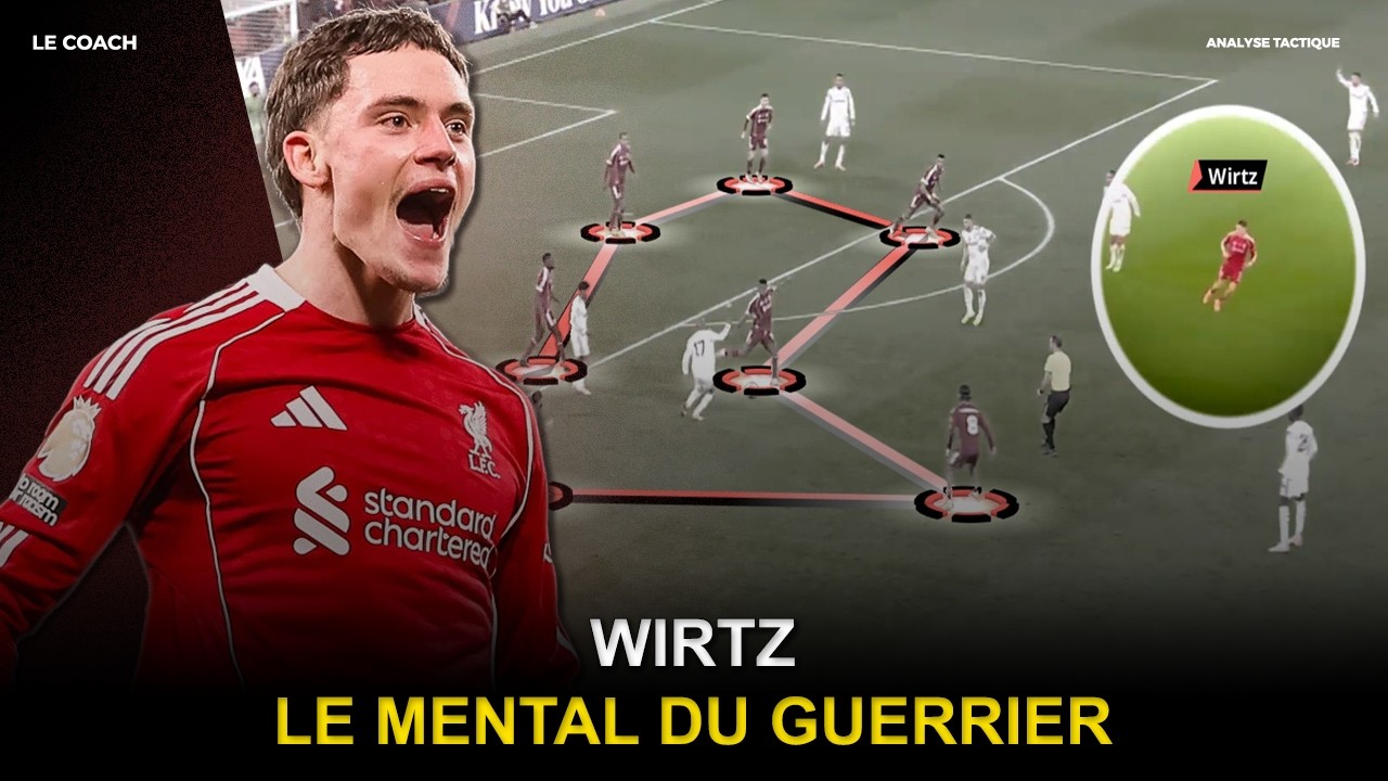 Pourquoi Florian Wirtz évite les duels en Premier League | Analyse