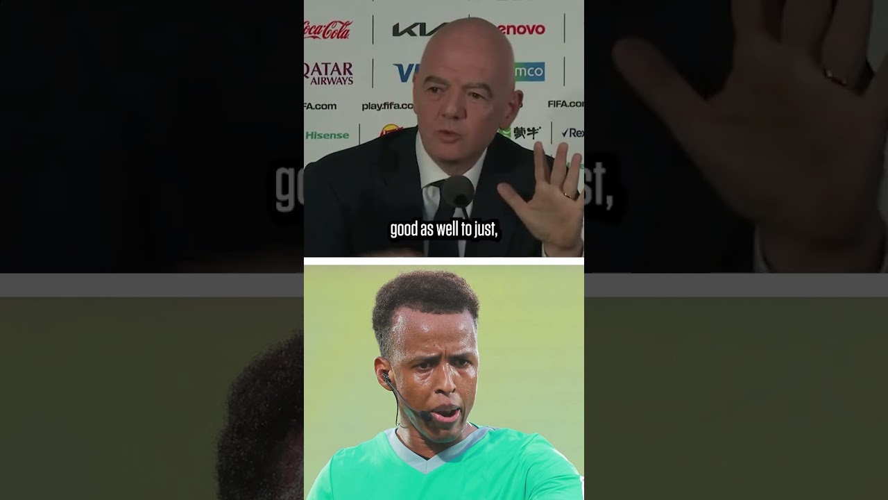 Infantino: &lsquo;Unfortunate&rsquo; to see Somali referee denied U.S. entry ❌