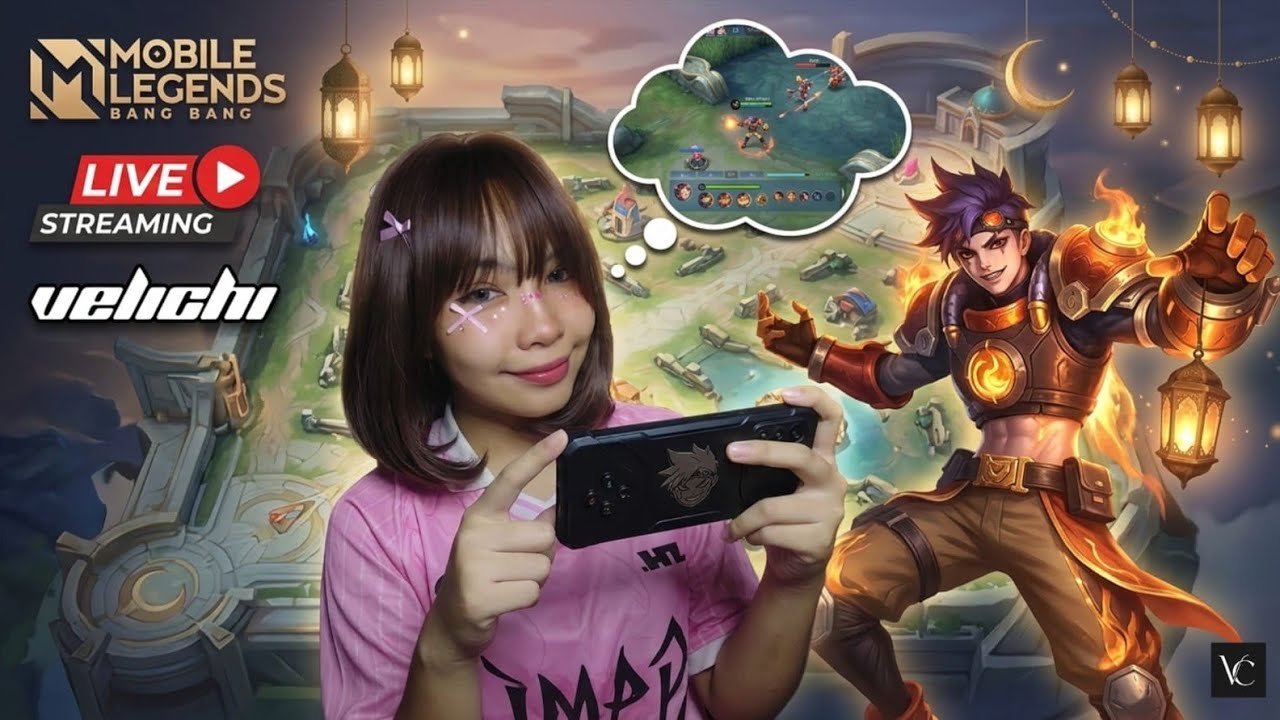 MABAR PUSH RANK MOBILE LEGENDS DI MALAM TAKBIRAN!!! 🥳 | LIVE STREAMING VELICHI #197 #shorts