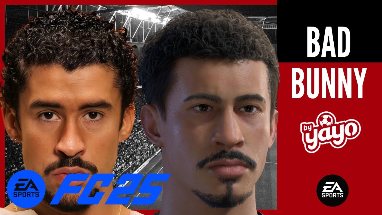 EA FC 25 - CÓMO CREAR A BAD BUNNY  #eafc25 #badbunny #proclubs