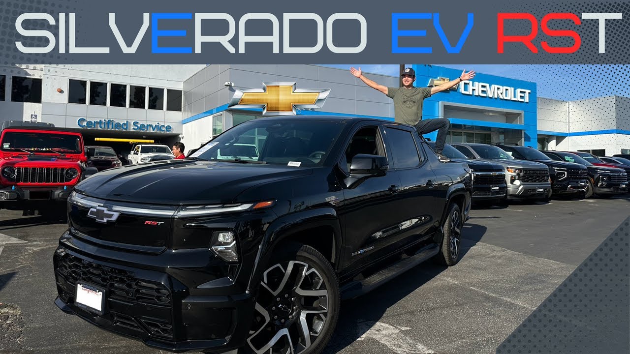 Silverado EV RST – Замена бензиновых пикапов? Обзор и тест-драйв Super Cruise® / Eng sub