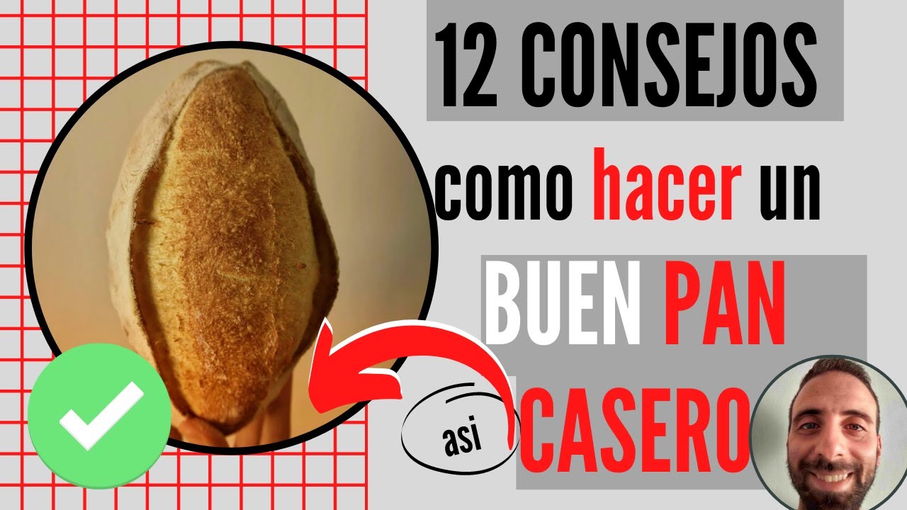 👉 12 consejos COMO HACER buen PAN 🥖 casero ESPONJOSO y BUENOS AGUJEROS