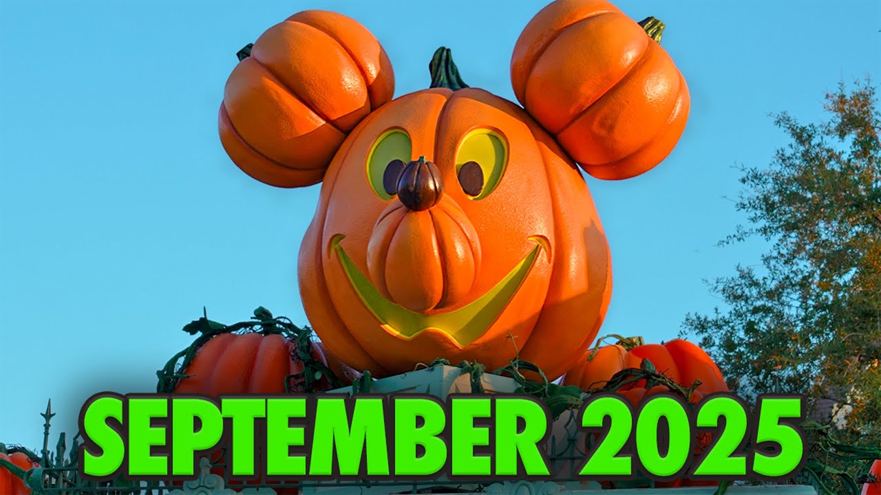 Disneyland Park - September 2025 Walkthrough: Halloween Fun, Big Thunder Mountain & Updates [4K POV]