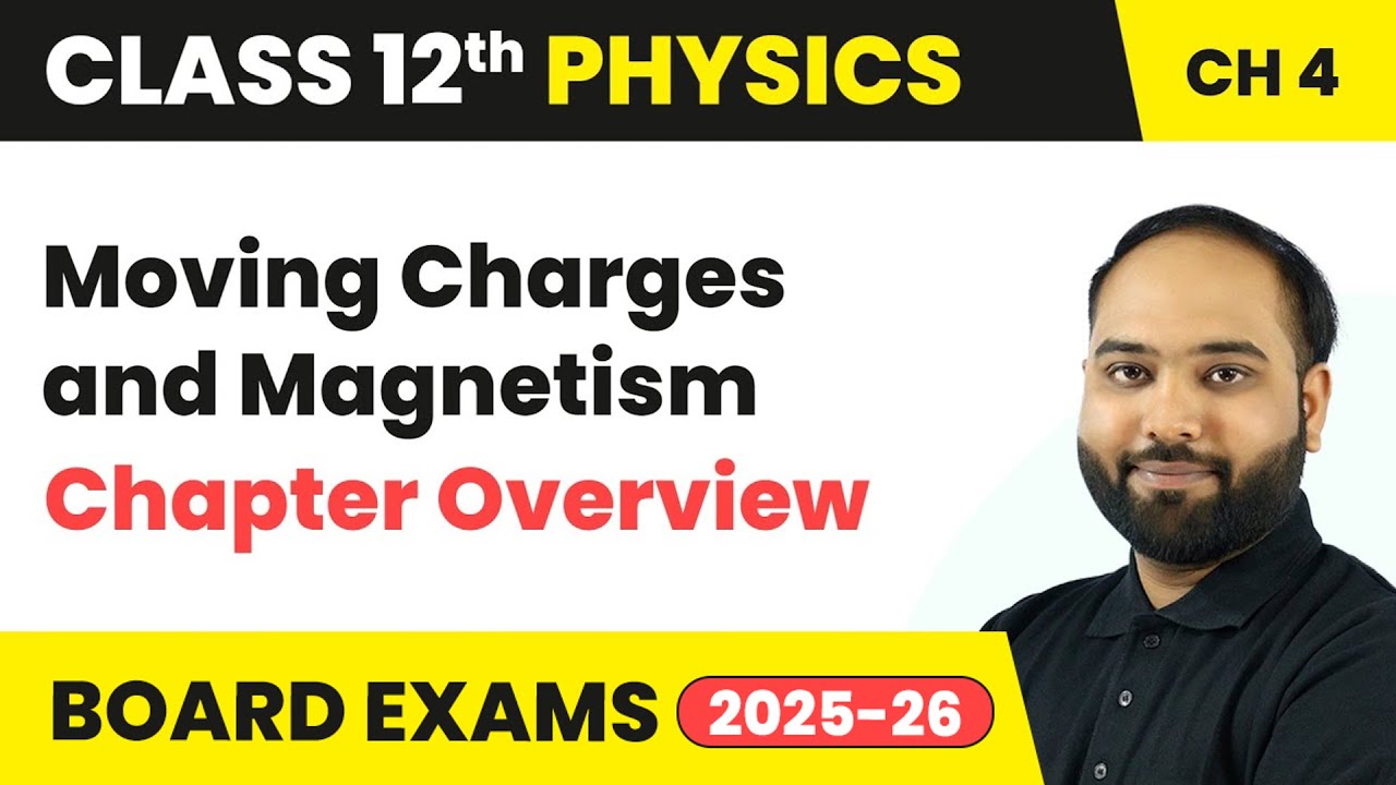 Moving Charges and Magnetism - Chapter Overview | Class 12 Physics Chapter 4 | CBSE 2025-26