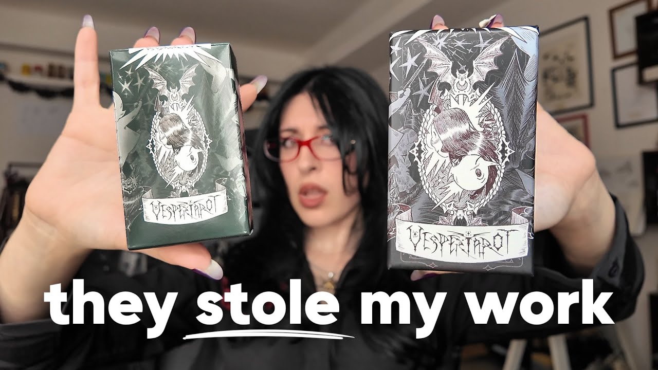they STOLE my work | Real VS Fake Tarot Deck - how to tell them apart...