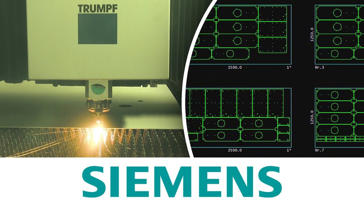 CAD/CAM PPS Group Solution at Siemens in use | Automation - Nesting - Bending - Unfolding | WiCAM