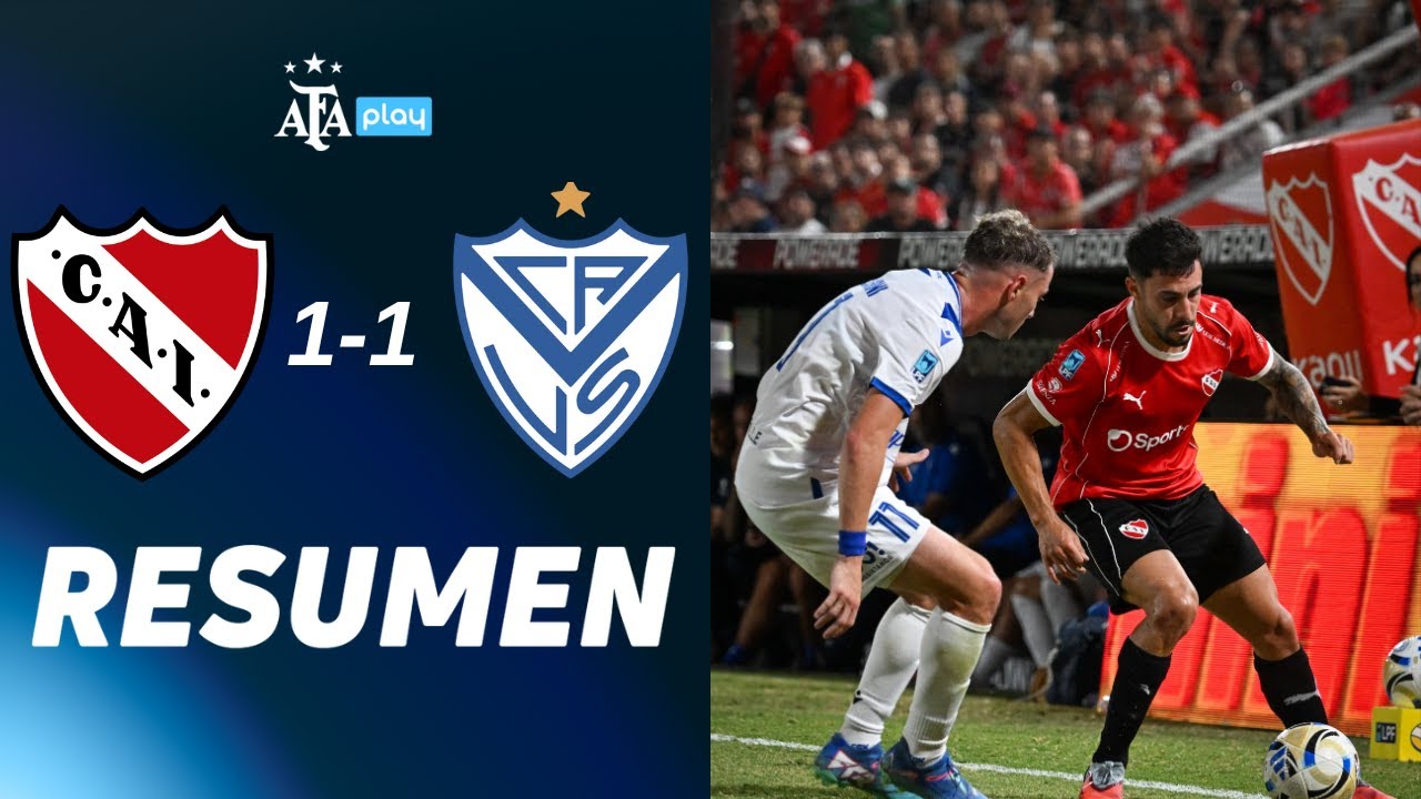 Independiente 1 vs. Velez Sarsfield 1 | #TorneoApertura2026 | Resumen | Fecha 3
