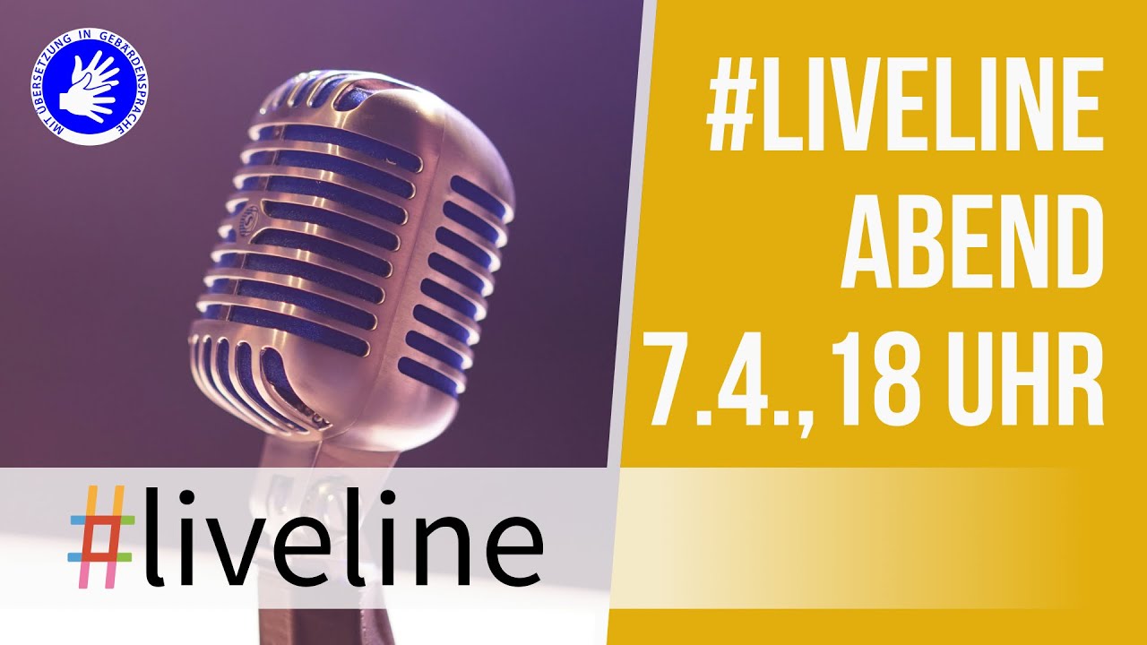 #liveline-Abend am 7. April 2024 um 18 Uhr