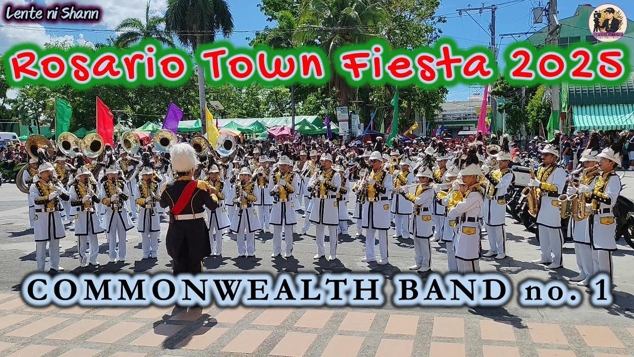 COMMONWEALTH BAND no  1 | 𝐑𝐨𝐬𝐚𝐫𝐢𝐨 𝐓𝐨𝐰𝐧 𝐅𝐢𝐞𝐬𝐭𝐚 2025 | 𝑳𝒂 𝑻𝒐𝒓𝒓𝒆