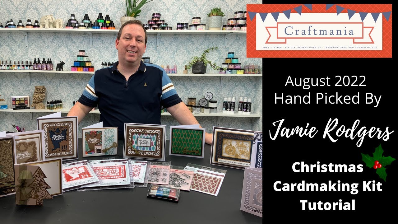 Jamie Rodgers Christmas Special - Card Making Kit Tutorial | August 2022