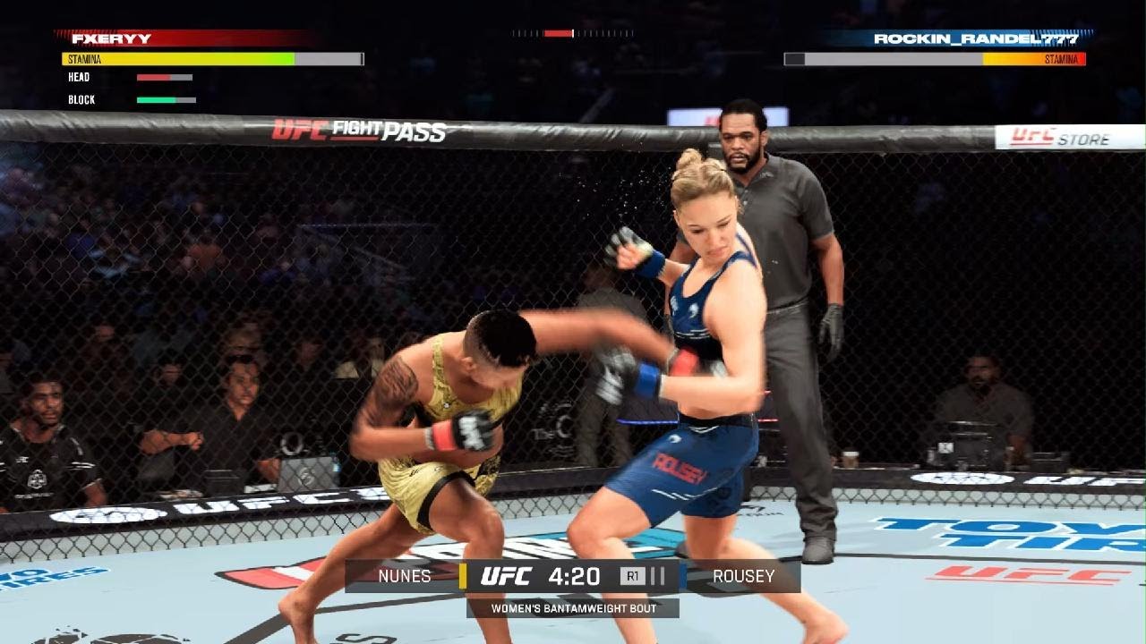 1rst of 3 Ranked MMA UFC5 Online