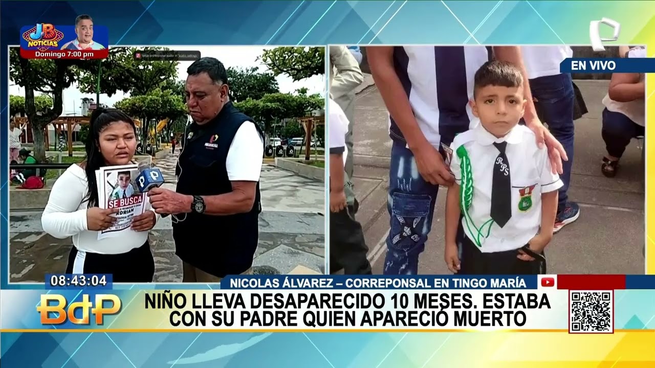 Tingo María: madre busca a su hijo desde hace 10 meses tras hallar sin vida al padre